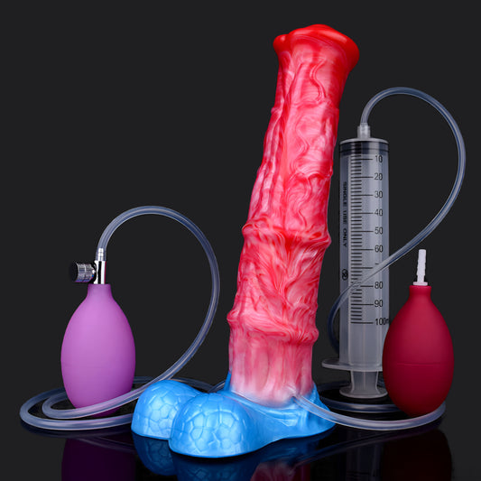 Eclipse - Ejaculating Inflatable Dildo - Dragon Dildo UK