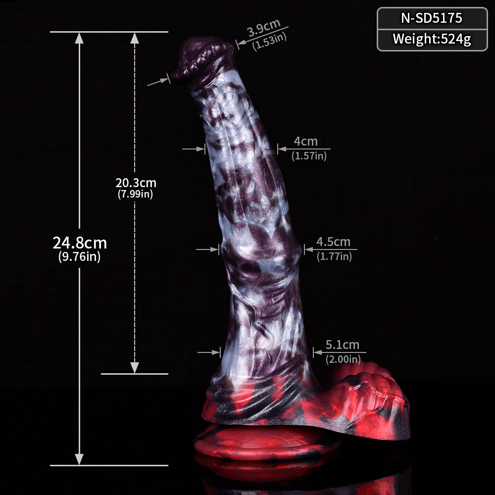 Dark Ice Monster Dildo - Hrímfaxi